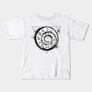 Infinite Clock Design Kids T-Shirt